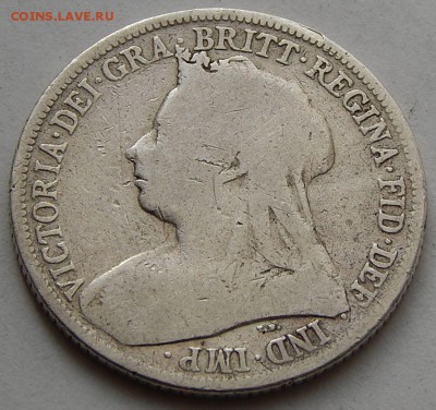 Великобритания 1 шиллинг 1899 Виктория, до 15.11.15 в 22:00 - 4894