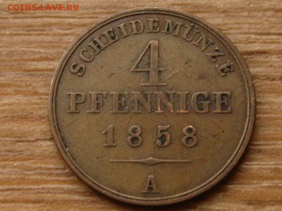 Германия Шаумбург-Липпе 4 пф. 1858 до 11.11.15 в 21.00 М - IMG_0884.JPG