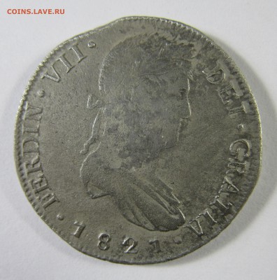 8 реалов Испания Фердинанд 7 на оценку - IMG_0036
