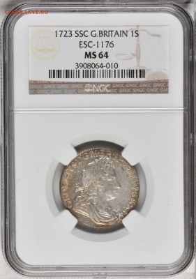 Британия, Шиллинг 1723, NGC MS-64 - A0000193277-worldcoin-zoom-1-98.JPG