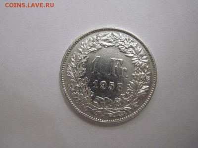 1 франк Швейцария 1958 до 12.11.15 - IMG_9165.JPG