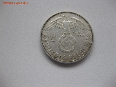РЕЙХ,2 марки 1939F(ГИНДЕНБУРГ)!до 13.11.2015 - IMG_9350.JPG