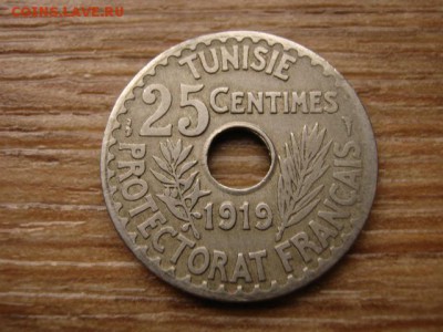 Тунис Франц. 25 сантимов 1919  до 12.11.15 в 21.00 М - IMG_1624.JPG
