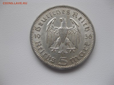 РЕЙХ,5 марок 1936А(Гинденбург)!до 13.11.2015 - IMG_9372.JPG