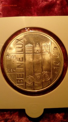 Нидерланды 1994 10 гульденов 50 лет БЕНЕЛЮКС (анц) до 14.11. - IMG_20151016_230925