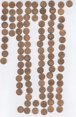 Клад 1 копеек с 1926 по 1933 более 100 штук - 0002