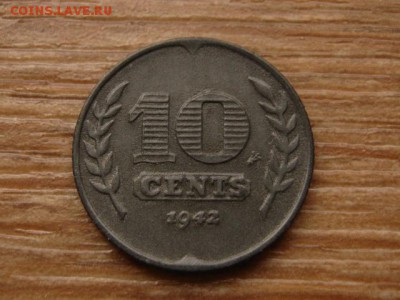Нидерланды 10 центов 1942 цинк  до 13.11.15 в 21.00 М - IMG_1147.JPG
