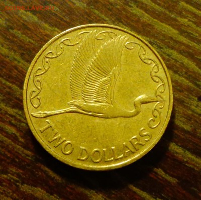 НОВАЯ ЗЕЛАНДИЯ - 2 доллара АИСТ до 17.11, 22.00 - Н Зеландия 2 доллара Аист