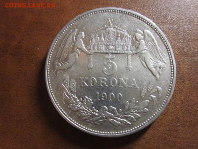 1900 Венгрия, 5 К, серебро, до 16.11 в 22-15 мск - IMG_3415.JPG