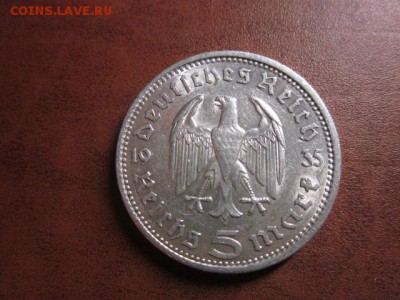 1935 Третий рейх, 5 М А, серебро, до 16.11 в 22-15 мск - IMG_3408.JPG