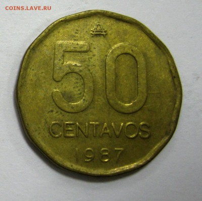 АРГЕНТИНА 50 сентавос 1987 до 17.11.15 22.00 - IMG_4565.JPG