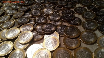 10р Чеченская Республика 100 монет мешковых!!! - image