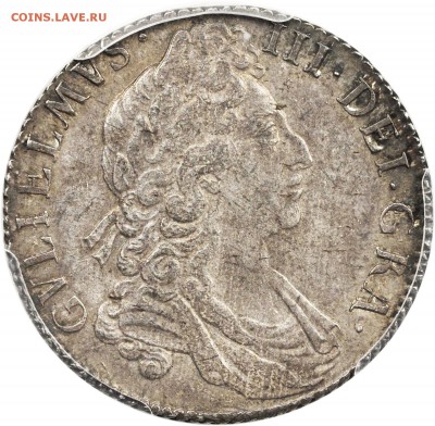 Британия, Шиллинг 1697, PCGS MS-63, Предпродажная оценка. - 6