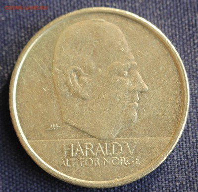 С 1 руб. НОРВЕГИЯ 10 крон 1996г. HARALD V до 18.11.15г. в 22 - IMG_8758.JPG