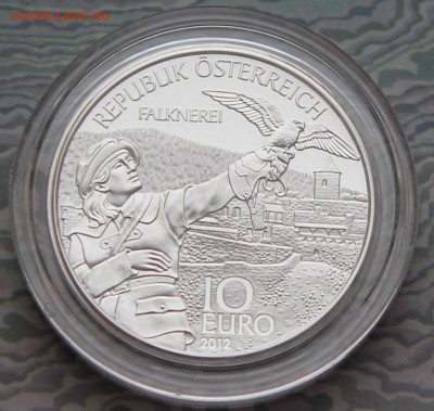 10 евро Австрия 2012 Каринтия Соколиная охота PROOF до 16.11 - IMG_5113.JPG