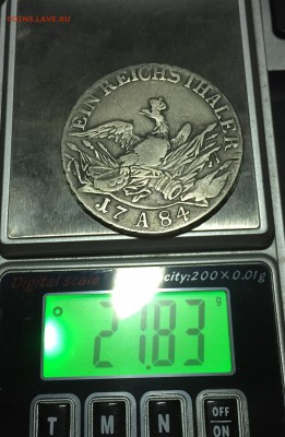 Пруссия талер 1784 года до 17.11. до 22:30 - 7