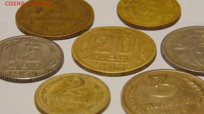 20 копеек 1942 г. БРОНЗА    Определение подлинности - DSC02707.JPG