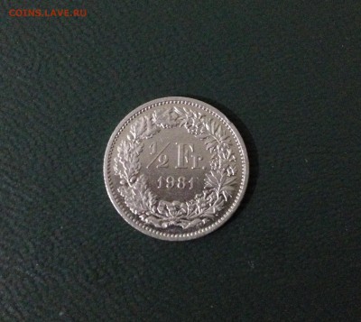2 Fr. 1981 - Швейцария - image