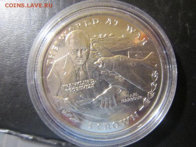Гибралтар 1 крона Рузвельт ПРУФ 1999 - до 18.11 до 22:00 мск - IMG_0041