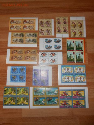 Коллекция квартблоков СССР, 77 разных, чистые, люкс - DSCN1026_thumb