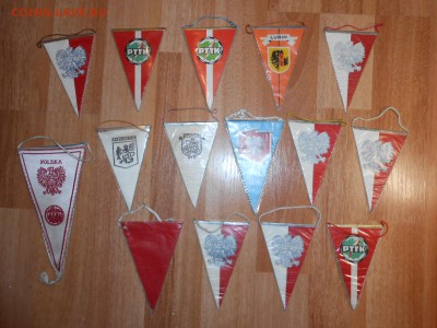 Вымпелы, Польша, коллекция, 15 разных, до 19.11.2015 - DSCN1456.JPG