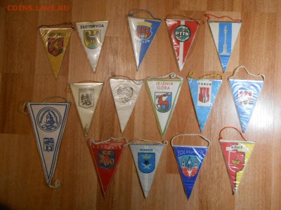 Вымпелы, Польша, коллекция, 15 разных, до 19.11.2015 - DSCN1455.JPG