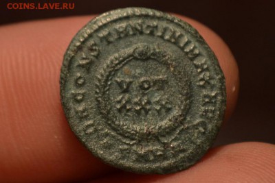 монета Римской Империи IV век от Р,Х. - CSC_0352.JPG