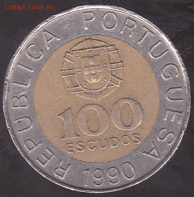 100 эскудо 1990 Португалия до 15.11 в 22.00 - IMG_0027