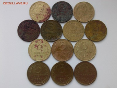 ПОГОДОВКА 3 КОПЕЕК СССР 29-31=33=36=38-40=46=53-56 до 20.11. - IMG02748