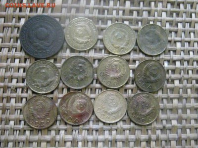 2 копейки, 12 шт. 1924-1956г. До 20.11.2015г. - 20 018.JPG