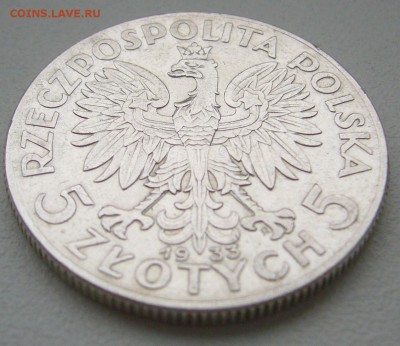 Польша 5 злотых 1933. "Ядвига". до 17.11 - 22.00.00 - P1330008.JPG