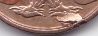 1 руб 1992м раскол + скол + выкрошка до 20.11.15. 22-30 Мск - 1 руб 1992м раскол с выкрошкой (5)