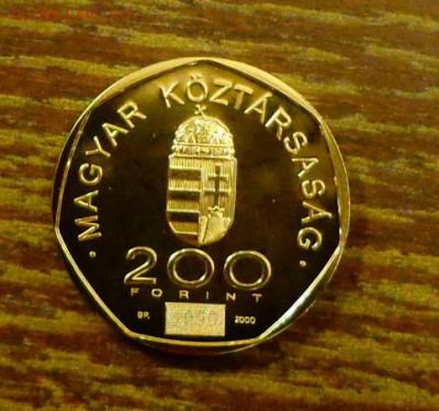 ВЕНГРИЯ - 200ф МЫСЛИТЕЛЬ, КОСМОС до 20.11, 22.00 - Венгрия 200ф Мыслитель-2
