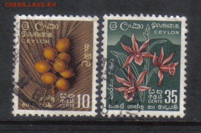Цейлон 1951-54гг Флора до 16.11 22.00мск - Цейлон 1951-54гг Флора $1.95