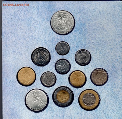 Италия годовой набор 1998 UNC (20.11) - img018