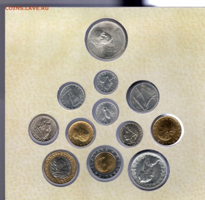 Италия годовой набор 1999 UNC (20.11) - img021