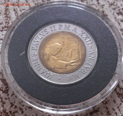 Ватикан 500 лир 2000 БИМ UNC (20.11) - IMAG2392