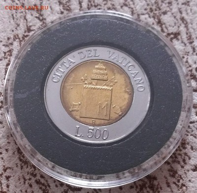 Ватикан 500 лир 2000 БИМ UNC (20.11) - IMAG2391