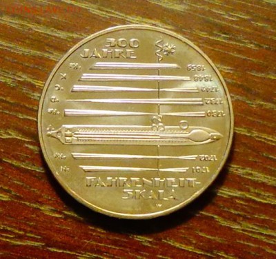 ГЕРМАНИЯ - 10 евро Шкала Фаренгейта до 20.11, 22.00 - Германия 10 евро шкала Фаренгейта-1