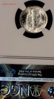 Предпродажная оценка 10 центов 1945 год MS 64 - SGYJs4Wq-eo