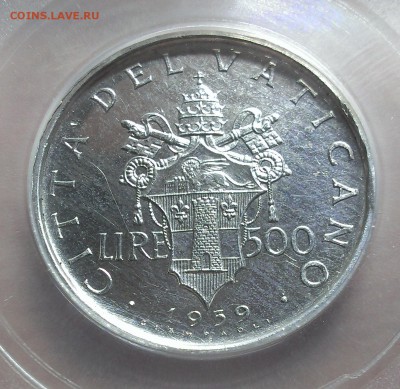 Ватикан 500 лир 1959 (20.11) - IMAG2434