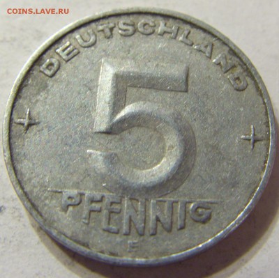5 пфеннигов 1952 год Е ГДР до 18.11.2015 22:00 МСК - 0347.JPG
