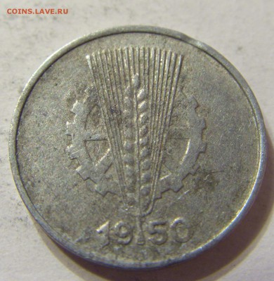 1 пфенниг 1950 год Е ГДР до 18.11.2015 22:00 МСК - 0360.JPG