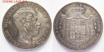 Доппельталеры 1844, 1854, 1855, 1872 на предпродажную оценку - 1
