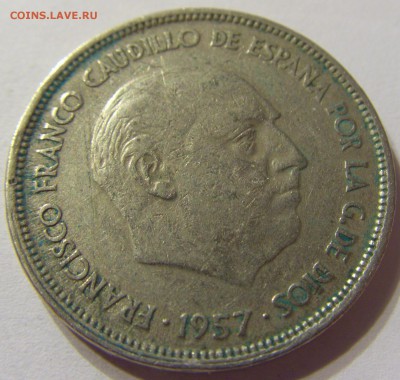 25 песет 1958 год Испания до 18.11.2015 22:00 МСК - 0534.JPG