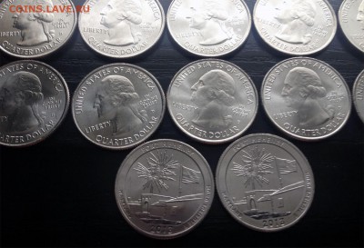 A33 США 25¢ 2013 Fort McHenry UNC 37 шт. до 21.11 в 22°° - A33 USA 25c_2
