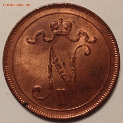 10 PENNIA 1916. Красная. UNC - 2015-11-14 20-46-19.JPG
