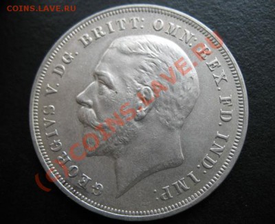 Британия, серебро, 1935 г, крона, до 14.09.10 в 21-30 мск - бр 1935 крона а