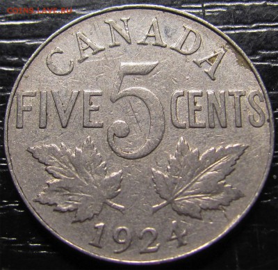 Z03 Канада 5¢ 1924 F до 21.11 в 22°° - Z03 Canada 5c 1924_1