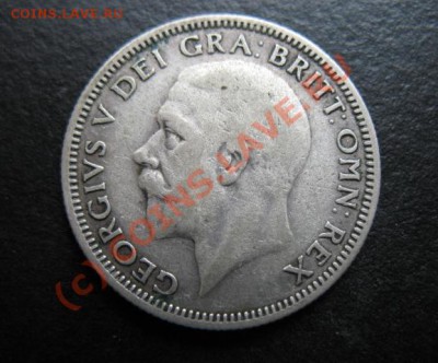 Британия, серебро, 1929 г, 1 шиллинг, до 14.09 в 21-30 мск - бр 1929 ша